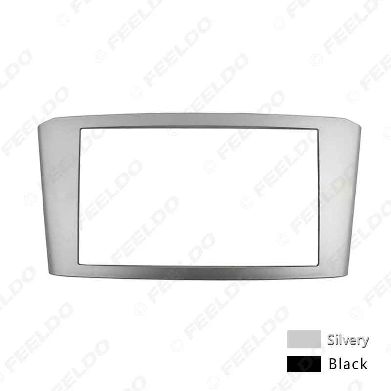 FEELDO автомобильное стерео радио DVD Fascia Рамка адаптер для TOYOTA Avensis 2Din монтаж панели