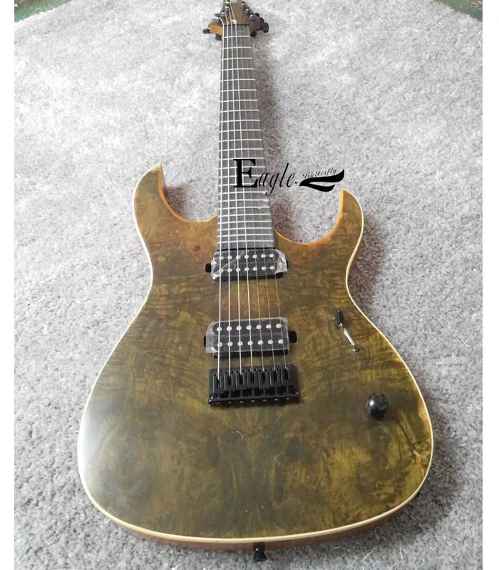 

Eagle. Butterfly guitar bass Custom Shop Regius 7 Walnut 7 string electric guitar customization