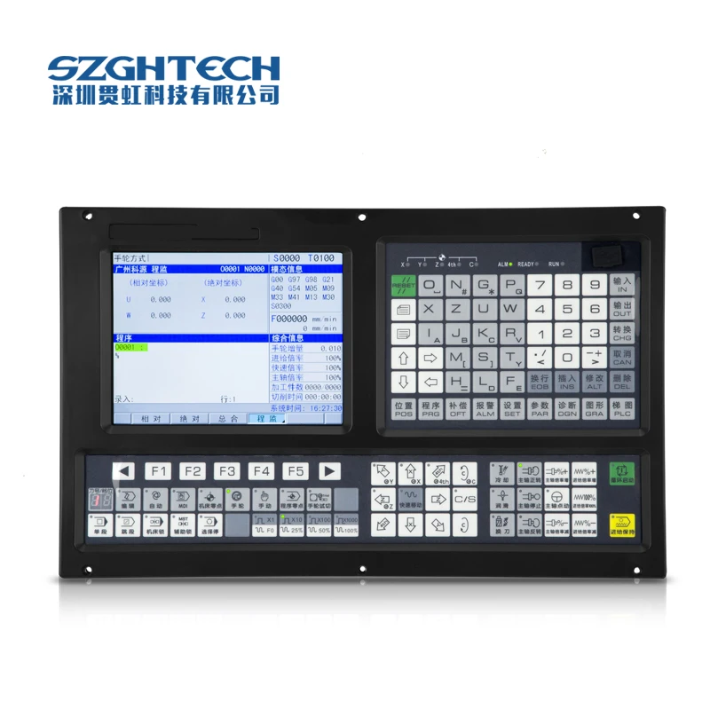 Встроенный стандартный plc программы ЧПУ 4 оси фрезерный станок Motion Control System|cnc