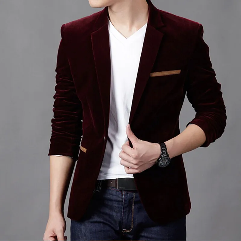 Новое мужское пальто Terno Masculino, мужской модный брендовый блейзер в британском стиле, повседневный приталенный пиджак, мужские блейзеры размера плюс 4XL