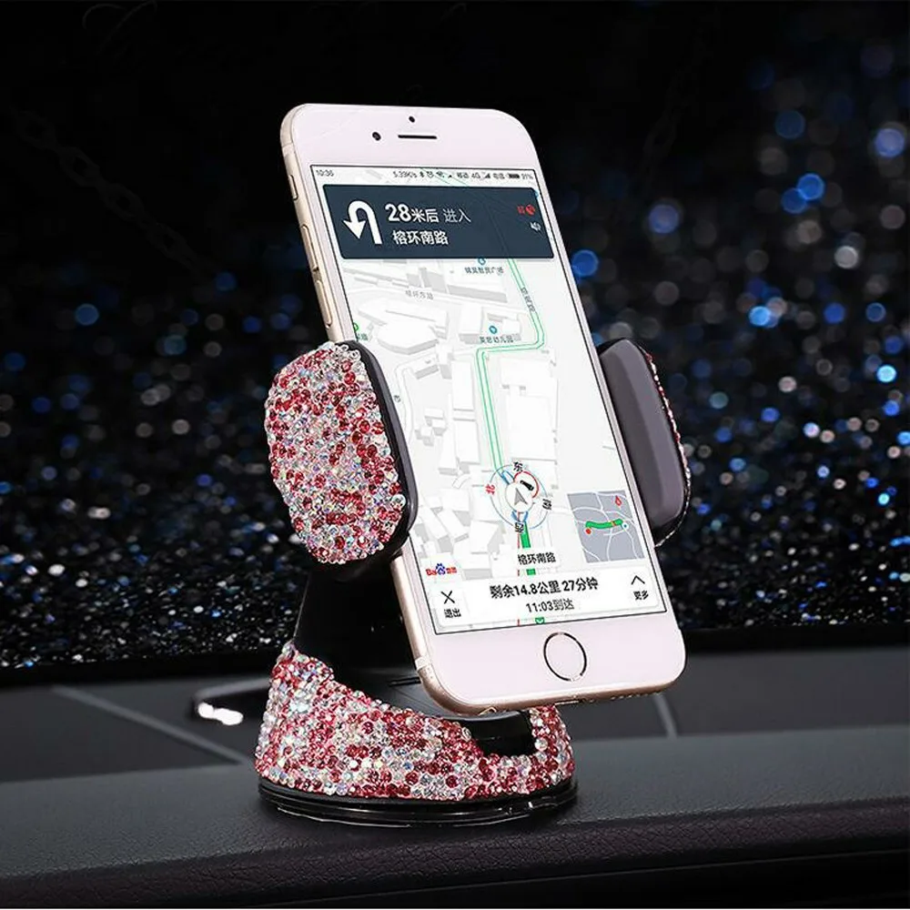 Универсальный автомобильный держатель для телефона со стразами|Орнаменты| |