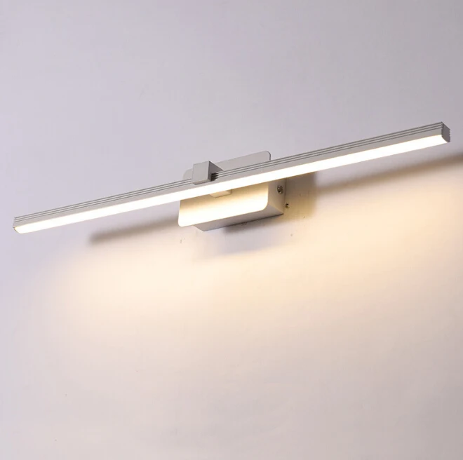 

Acrylic Lamp LED 9W 12W 50cm 60cm Bathroom LED Wall Light Mirror Front Lighting Waterproof Antifogging LED Wall Lamp