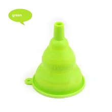 Масляный фильтр силиконовый кухонный инструмент складной воронки пищевой чистый мини-воронка утечка вина масляный фильтр складной
