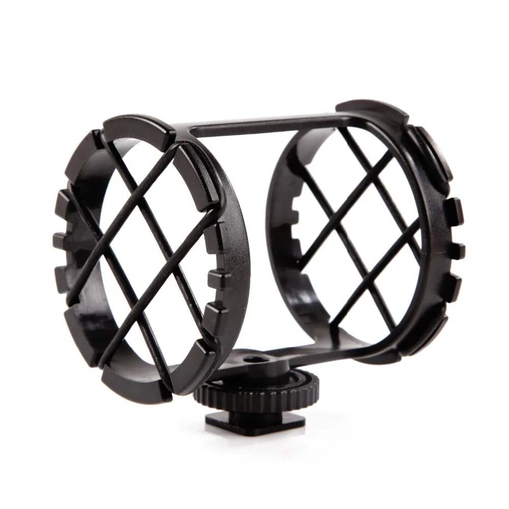 BY-C03 Camera Shoe Shockmount For Microphone 1 to 2 in Diameter Microphone Holder Mic Stand Shockmount Accessories (5)
