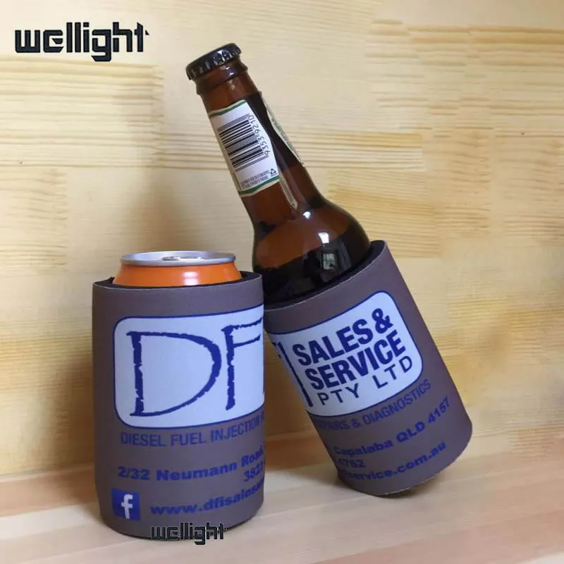 맥주 병 절연 아이스 팩 맥주 캔 쿨러 웨딩 선물 스터 비 맥주 파티 쿨러 가방 맥주 병 300 개/몫 Neoprene Stubby Holder