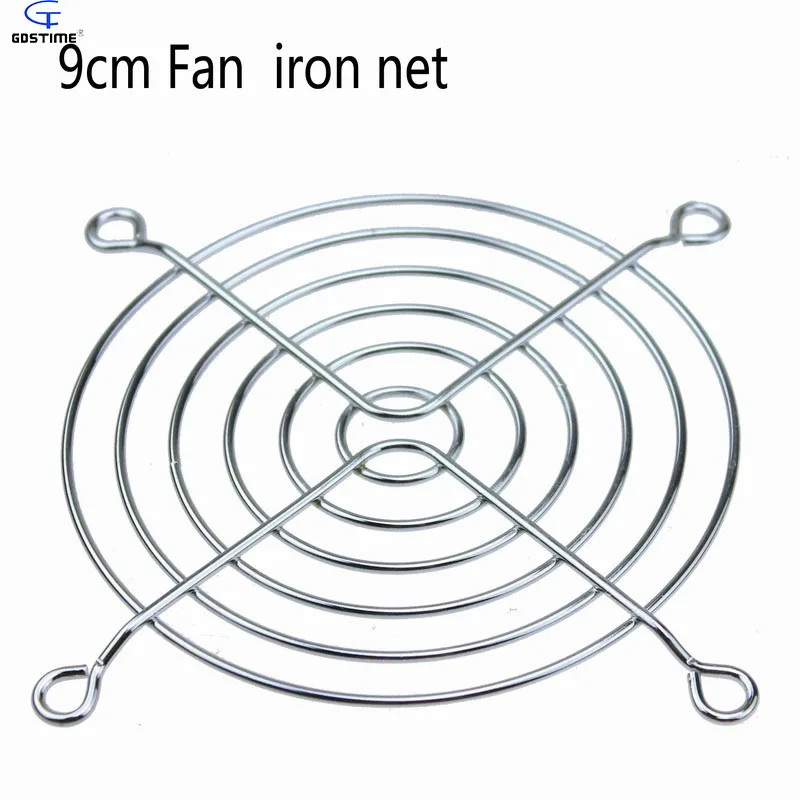 20 pcs DC Fan Grill Protector Silver Metal Finger Guard Used for 92mm Fan 9cm 20 pcs DC Fan Grill Protector Silver Metal Finger Guard Used for 92mm Fan 9cm