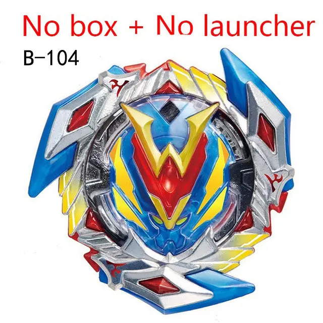 Полный Стиль Beyblade Burst B-125 B-145 B-144 B-150 игрушки Арена распродажа бей лезвие пусковое устройство, волчок, бейблэйд за упаковку Blayblade детские игрушки - Цвет: B104 no launcher