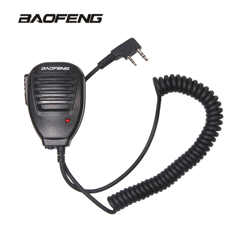 Baofeng Walkie Talkie аксессуары UV-5R динамик микрофон Pofung BF-888S UV-5RE Двусторонняя радиосвязь