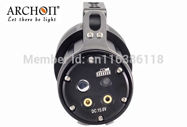 ARCHON DG60 WG66 6* CREE XM-L2 U2 светодиодный 5000lm 3 режима ручка главы Фонарь для дайвинга+ 6*18650 Батарея+ Зарядное устройство