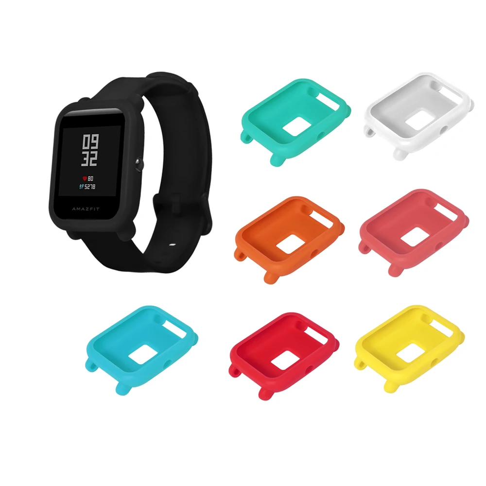 Силиконовый мягкий чехол для Xiaomi Huami Amazfit Bip Youth|Смарт-аксессуары| |