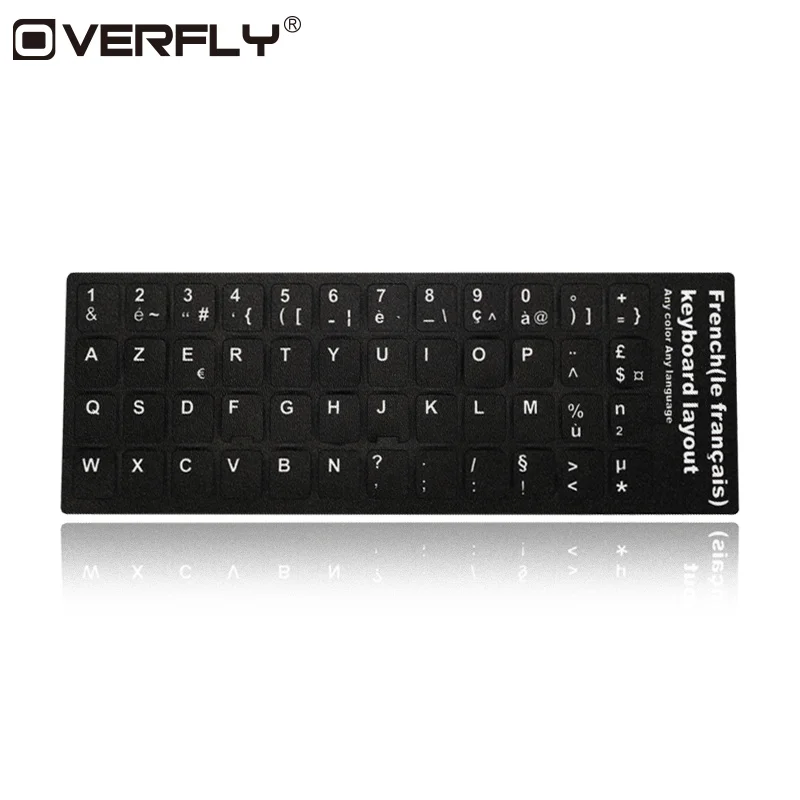 

Russian French Arabic English Standard Keyboard Stickers Letters Button Covers Waterproof Durable For Laptop PC 10"-17" Stickers