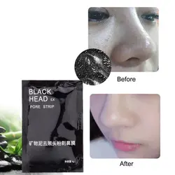 Крем для удаления шрамов нос лицо Черный Грязевая маска лечение акне бамбуковый уголь маска пор полосы уход за кожей Peel маска лифтинг-крем