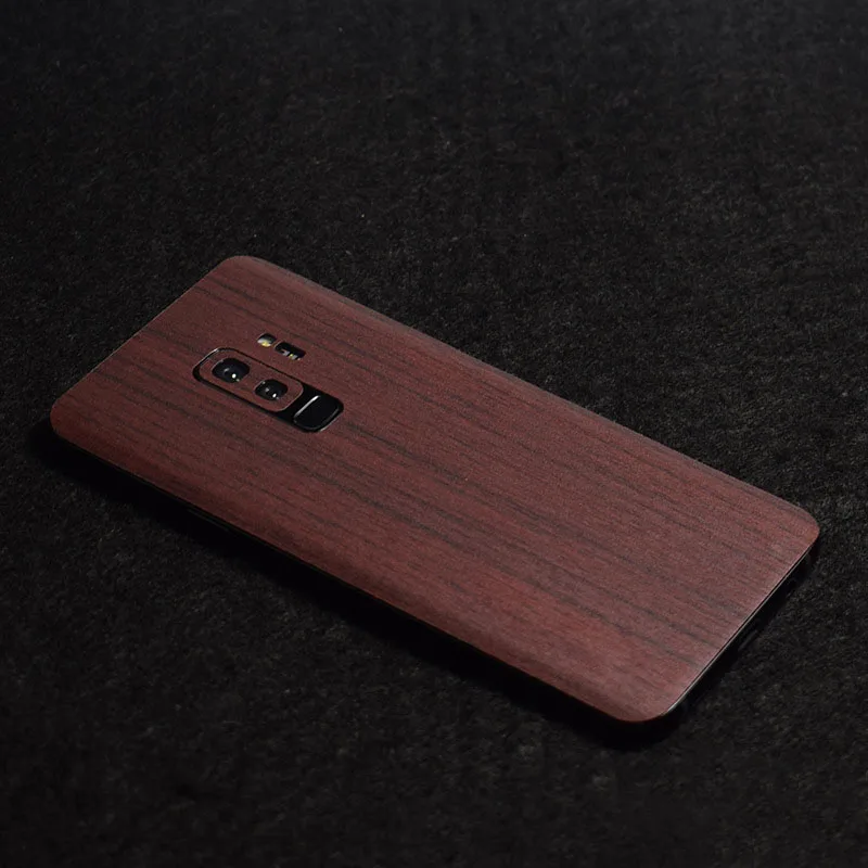 MLLSE High Simulation Wood Grain Sticker 3M Phone Back Paste Sticker For SAMSUNG Galaxy S9S9 Plus Wood Skin Protective Film (3)