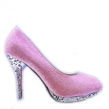 Crystal Women Shoes Pink Wedding Shoes Woman Bridal Red Bottom High Heels Shoes Sexy Women Pumps Glitter Gorgeous Bridal Shoes цена Crystal Women Shoes Pink Wedding Shoes Woman Bridal Red Bottom High Heels Shoes Sexy Women Pumps Glitter Gorgeous Bridal Shoes цены онлайн