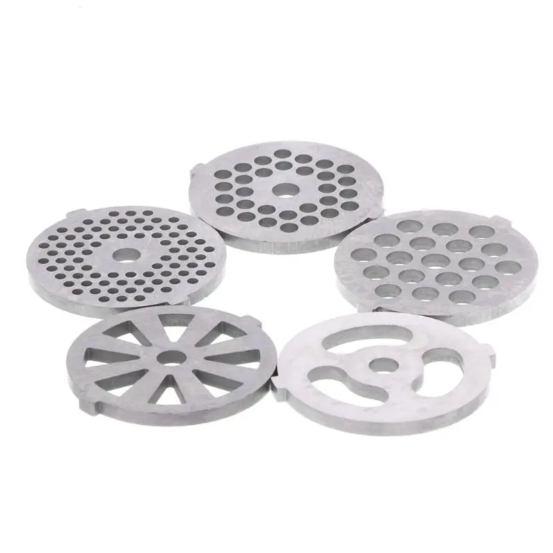 Meat Grinder Plate Net Knife Meat Grinder Parts stainless Steel Meat Hole Plate