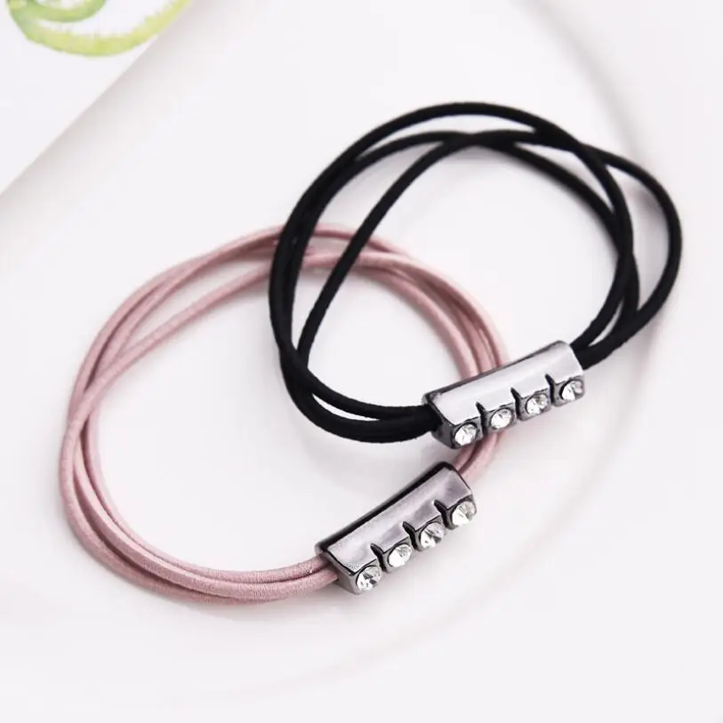 

Simple Women'S Single Row Drill Three Strands Of Diamond Jewelry Female