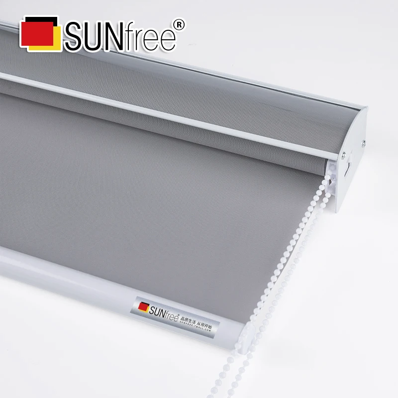 

Customized size Daylight and Blackout roller blinds Big Dust Cover System Heavy Duty Roller blinds Bedroom Kitchen Office