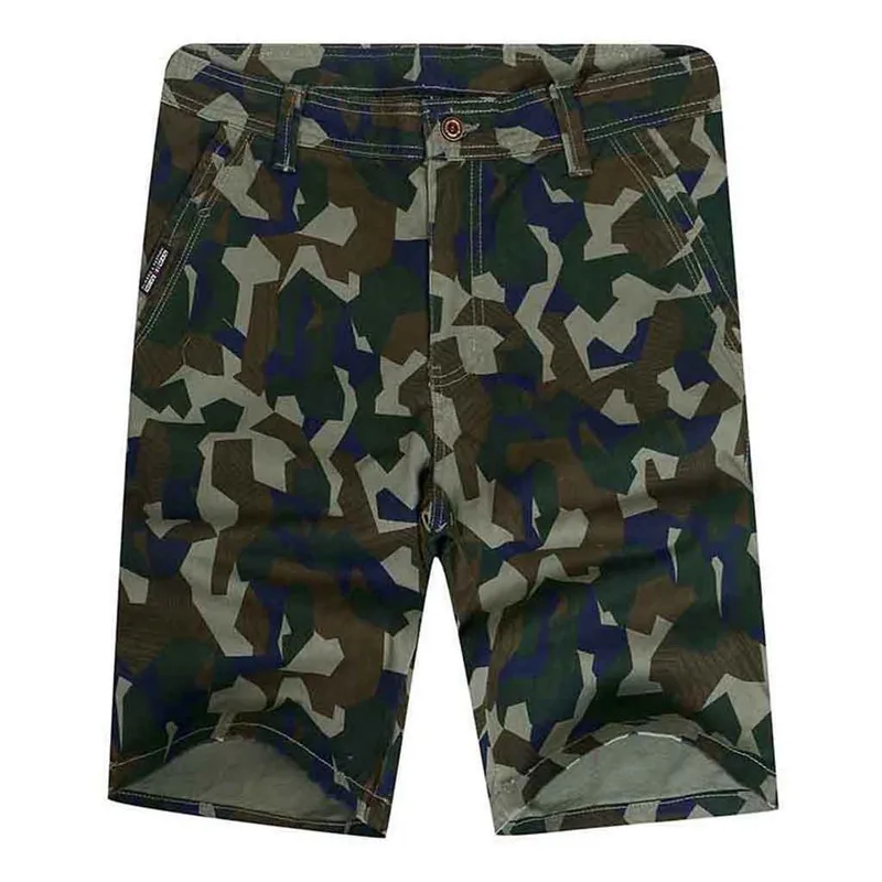 Мужские шорты Карго крутой камуфляж Лето Горячая Распродажа хлопок повседневные мужские короткие штаны Удобная брендовая одежда камуфляж мужские карго шорты
