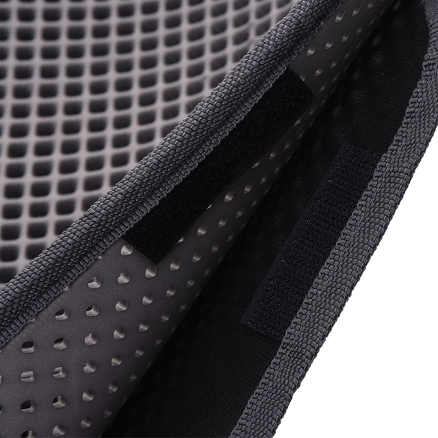 Double-Layer Waterproof Cat Litter Mat High Elasticity EVA Foldable Honeycomb Sifting Sanitary Pet Cats Litter Trapper Pad S/M/L