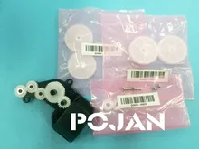 Gears kit Q6718-67017 Star Wheel Motor gears For Designjet T610 T620 T770 T790 T795 T1100 T1200 T2300 Z2100 Z3100 Z3200 Z5400