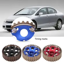 1 пара распределительный вал шестерня алюминиевый гоночный кулачковый вал набор передач для Honda Integra Civic Для B16A/B16B/B18C двигателя автостайлинг