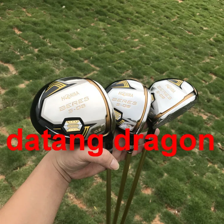 

datang dragon golf driver 3 Star Honma S-03 driver 9.5/10.5 degree 3#5# fairway woods with Graphite shaft 3pcs golf clubs