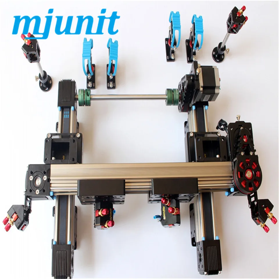 

mjunit laser machine accessories laser head kit laser engraving machine outer slide rail one head or dual head moving