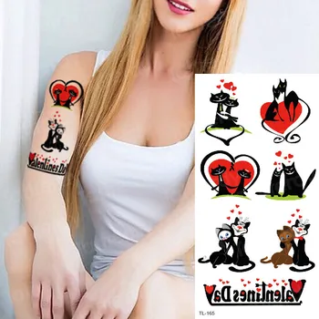 

tattoo & body art temporary tattoo sticker love couple water transfer tattoo small wrist hand sticker tattoos for girls women
