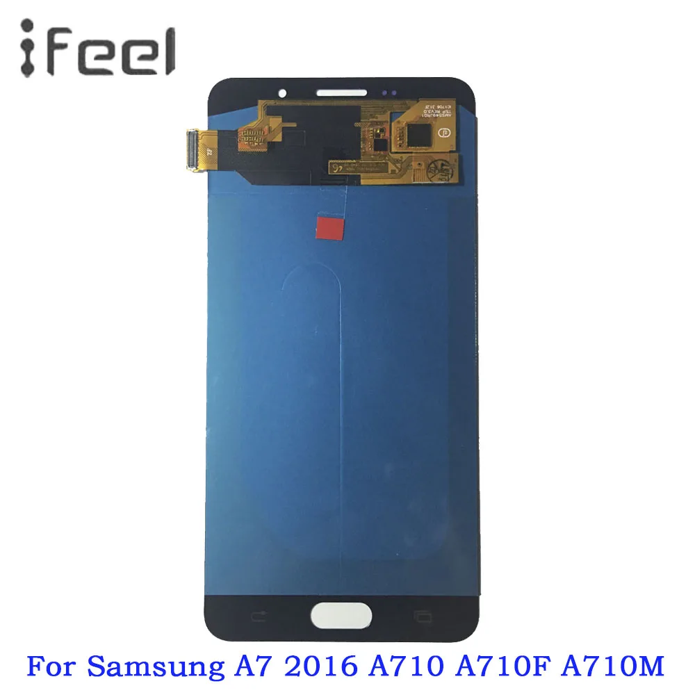

LCDs For Samsung Galaxy A7 2016 A710 A710F A710M AMOLED Phone LCD Display Touch Screen Digitizer Assembly