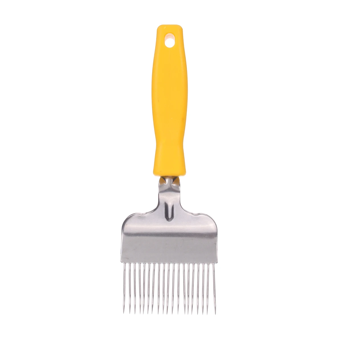 Honey Fork Beekeeping Stainless Steel Uncapping fork Iron Honeycomb Honey Scraper Wooden Handle Tool