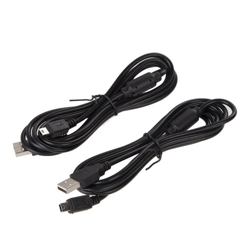 

2Pcs Black USB Charger Charging Cable Cord Game Controller Data Charger Cable for Sony Playstation 3 PS3 Controller