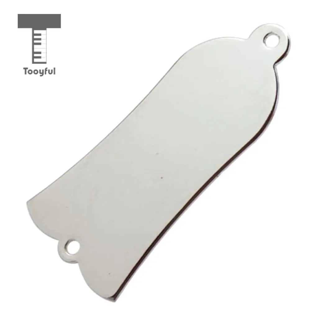 Tooyful 2 pieces/set Bell Shaped Truss Rod Cover with 4 Pieces Screws for Les Paul Electric Guitar Parts 