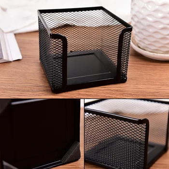 

Multifunction Metal Memo Pad Desktop Storage Box Organizer Drawer Pen Card Office Stationary Holder Makeup Cosmetic Box