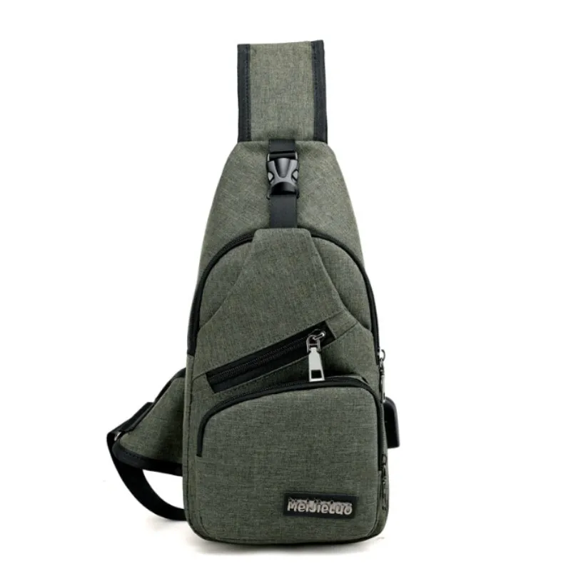 Мужская нагрудная сумка, один рюкзак, английские нагрудные сумки, сумка через плечо, Внешнее зарядное устройство USB, рюкзак для мальчиков, быстрая