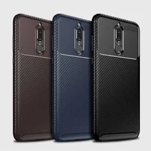 

Coque Silicone Phone Cases For Huawei Mate 10 Mate10 lite Pro Nova 2i Cover Soft TPU Rubber Luxury Carbon Fiber Protection Case