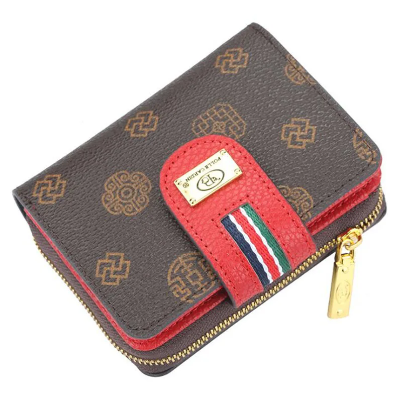 

Fashion Print Small Wallet Women Purse Coin Wallet Female Short Designer Women Casual Leather Card Holder Purse Mini Girl Wallet