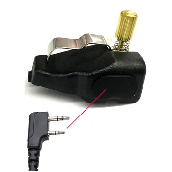 

20XNew Audio Adapter for Kenwood Handheld Radios for TK-385 TK-380 TK-3140 TK-3180 NX-200 NX-300 A0012