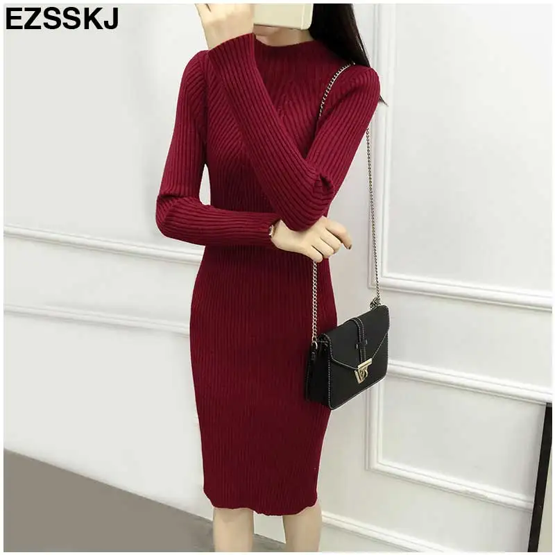 Robe lainage noire SUITE 17 femme