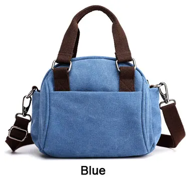 Брендовые женские сумки, Холщовая Сумка на плечо для боулинга, дизайнерская большая сумка, женская сумка, женская сумка-тоут, сумка-мессенджер, Холщовая Сумка через плечо - Цвет: Синий