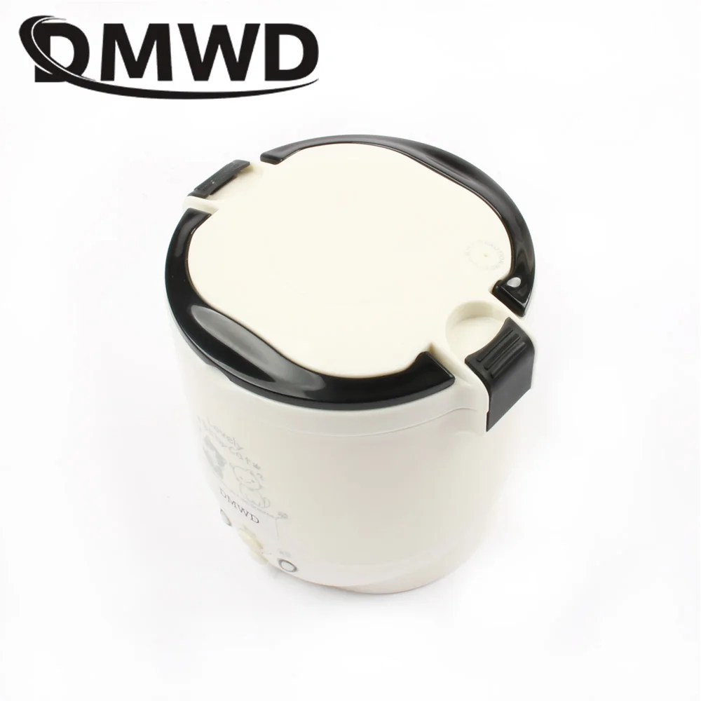 Мини рисоварка DMWD 1 л портативный Электрический Ланч бокс шкаф для разогрева
