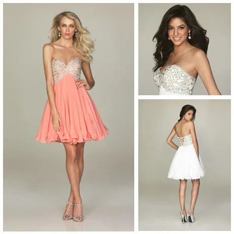 coral colored cocktail dresses
