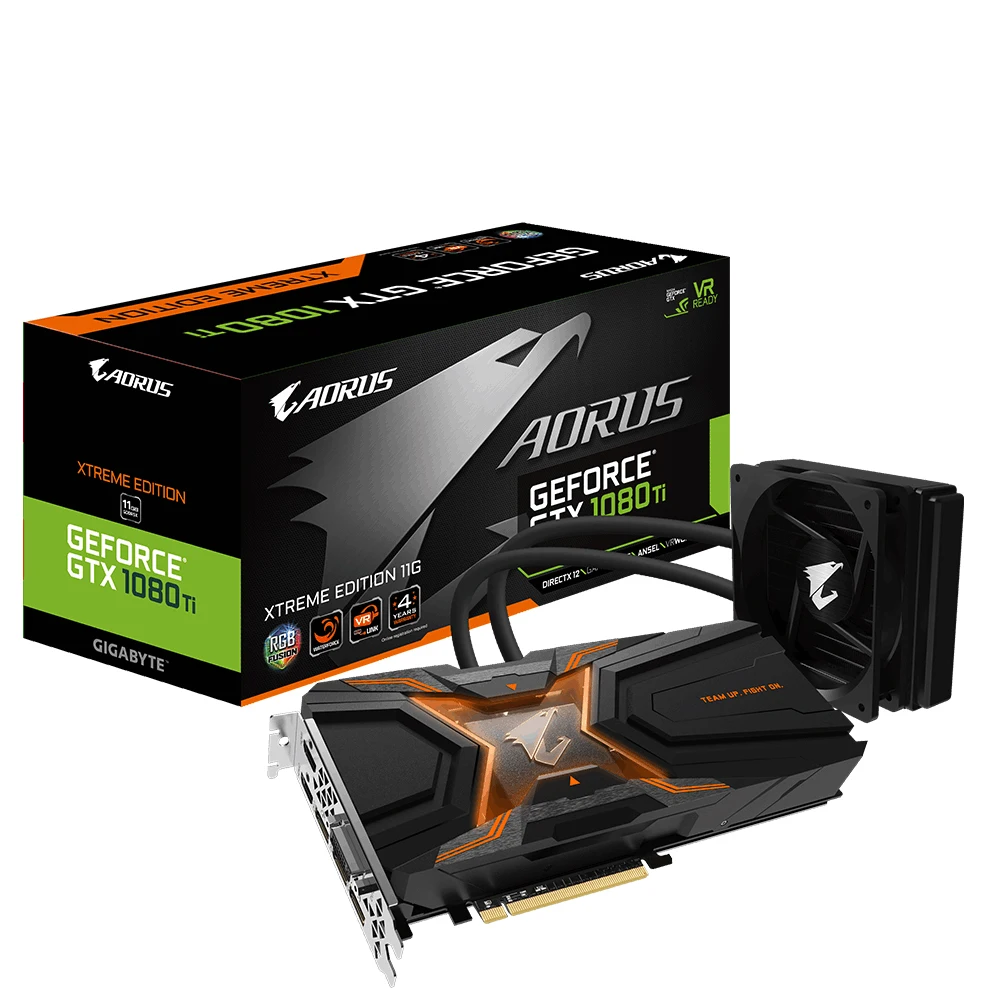 Bykski полный Чехол GPU Waterblock Plus GABYTE AORUS GTX 1080 Ti Xtreme Edition видеокарты. P/N: GV-N108TAORUSX W-11GD |