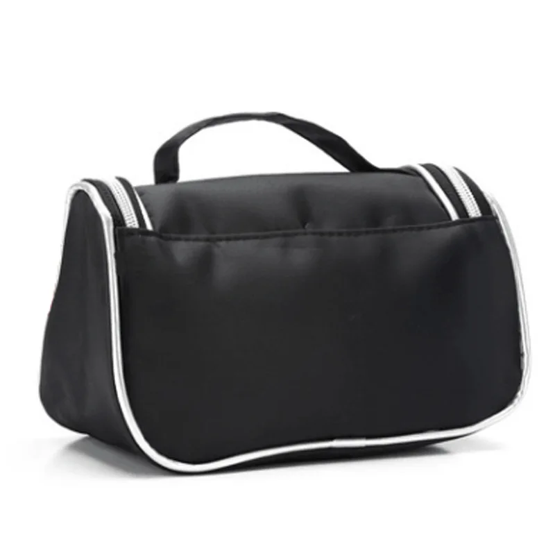 النساء أسود التجميل حقيبة أزياء متعددة الوظائف تجميل ضد الماء الحقيبة حقيبة مستحضرات تجميل المحمولة السفر المنظم حقائب تعزيز