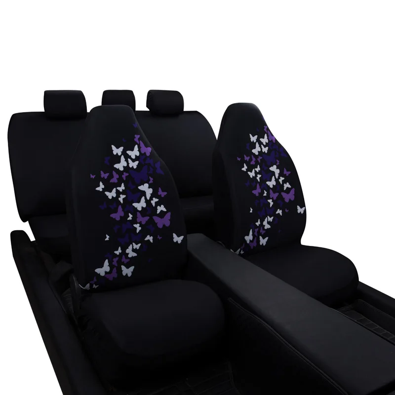 

2018 New Arrival Butterfly Car Seat Cover & Support Universal Auto Seat Cushion with 3mm sponge Styling Car Seat Protector