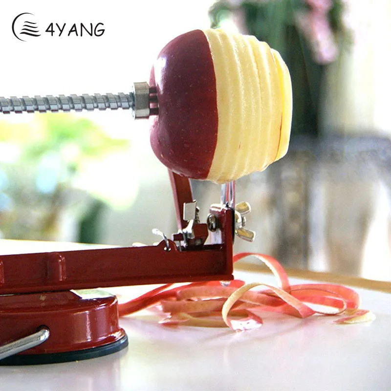 

TTLIFE Hot Sell Stainless steel 3 in 1 fruit peeler slicing machine / fruit machine peeled Kitchen tool Slicer