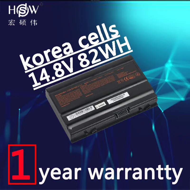 

HSW 14.8V 82Wh P750BAT-8 Battery For Clevo P750ZM P751ZM P771ZM P770ZM P770ZM-G One K73-5N Geforce GTX 970M Terrans X599 XMG
