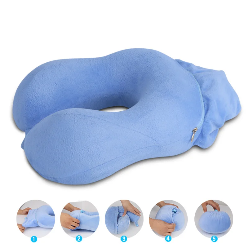 memory foam u shaped body pillow