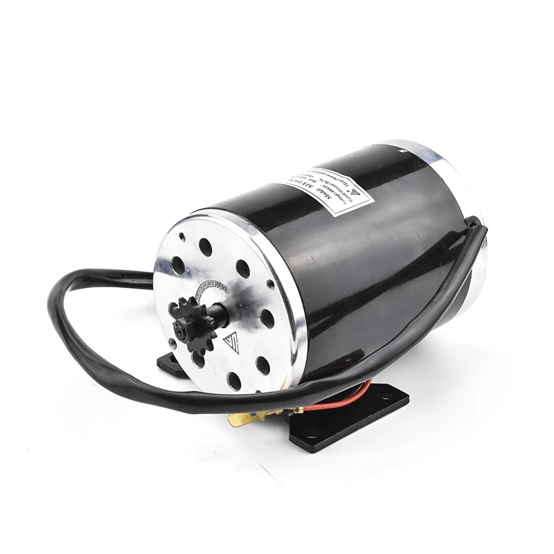 Discount E Electric Bike Motor Kit 1000W 36V 48V Brush DC Motor  Controller Chain For e Scooter Electric bicycle E Tricycle Ebike Parts 3