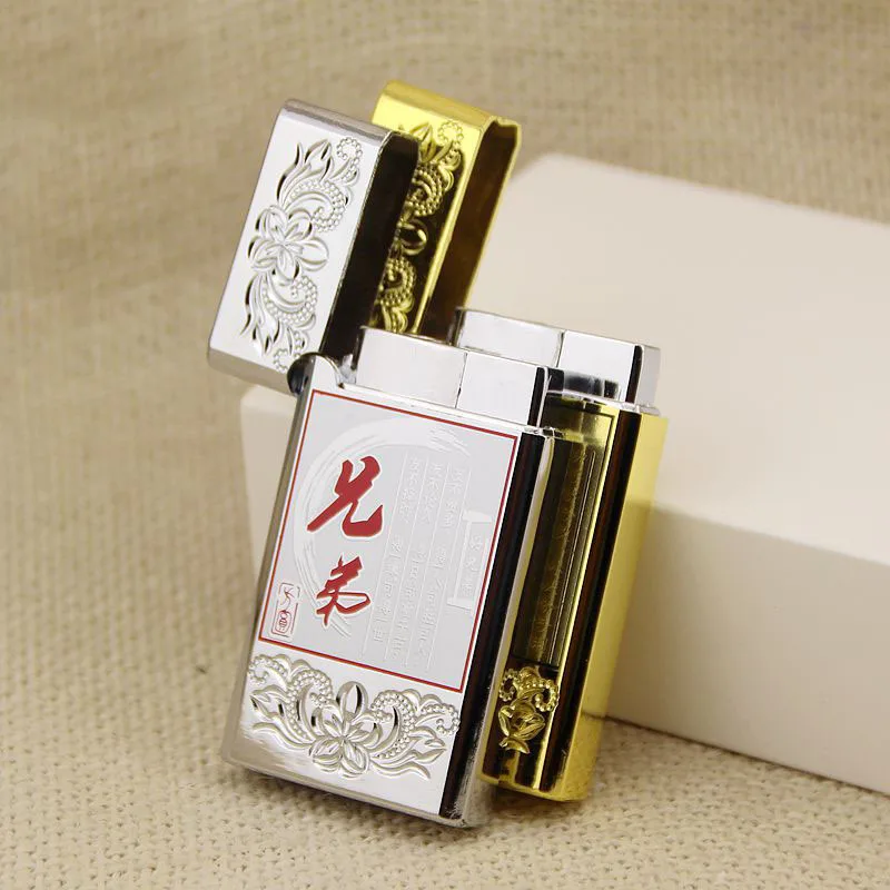 DK225 brothers love steel sound Langsheng металлическая ветрозащитная зажигалка|Аксессуары для