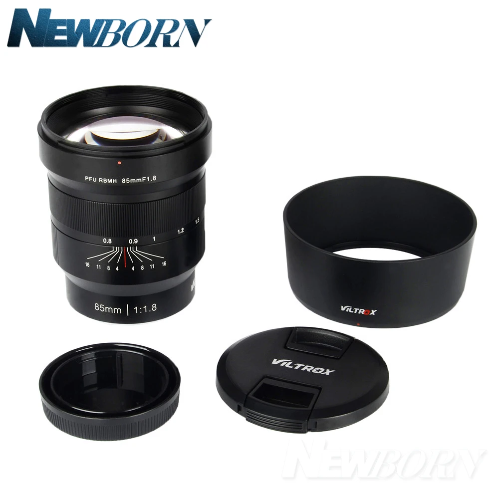 US $299.00 VILTROX 85mm F18 FullFrame Manual Fixed Focus Camera Lens AntiShake System Fixed Focus Lens For Camera Sony NEX E A9 A7M3 A7R